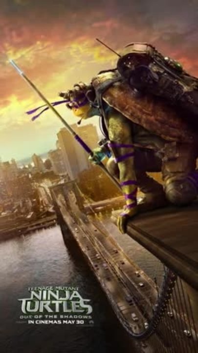 Teenage Mutant Ninja Turtles Out of the Shadows -  Donatello Motion Poster HD