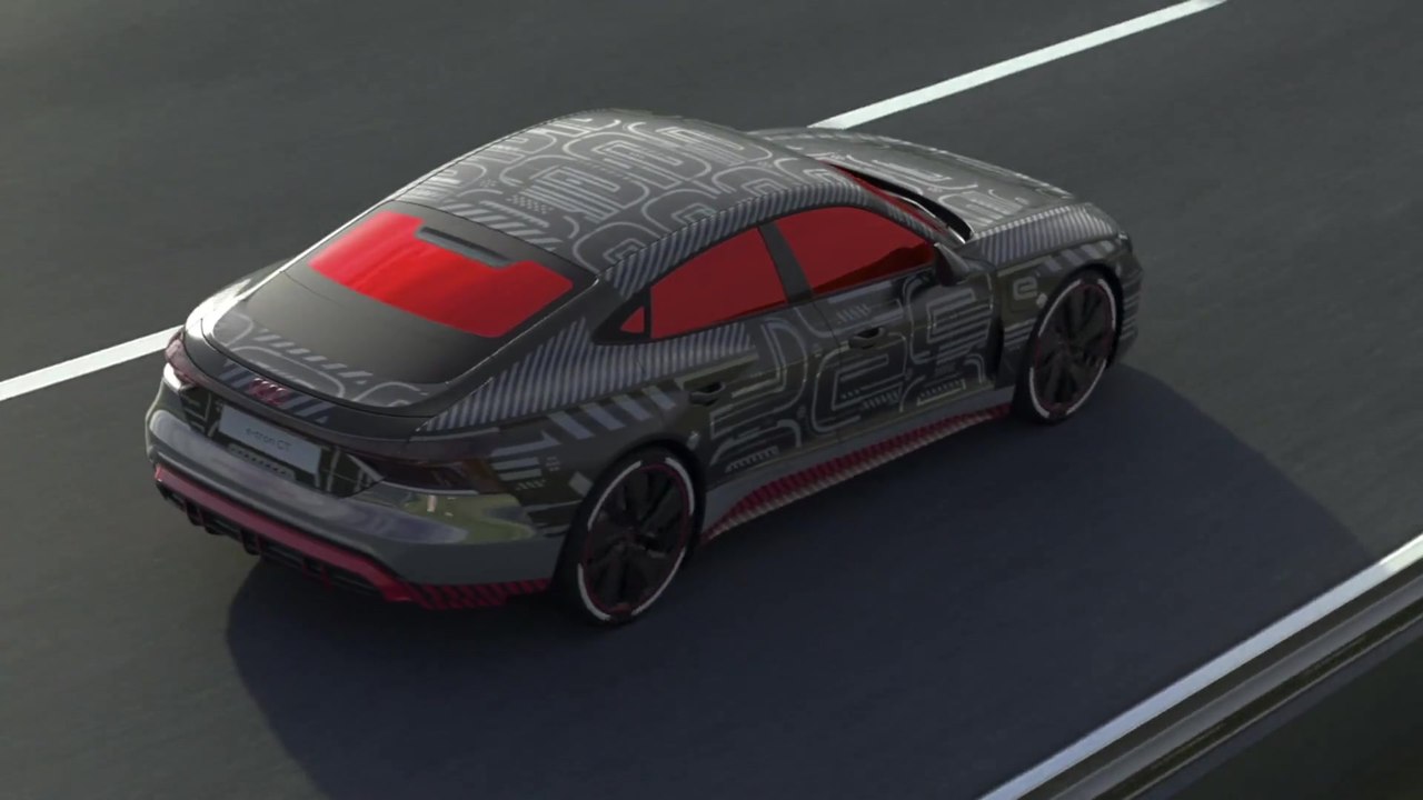 Audi e-tron GT Prototyp – Dreikammer-Luftfederung und Allradlenkung