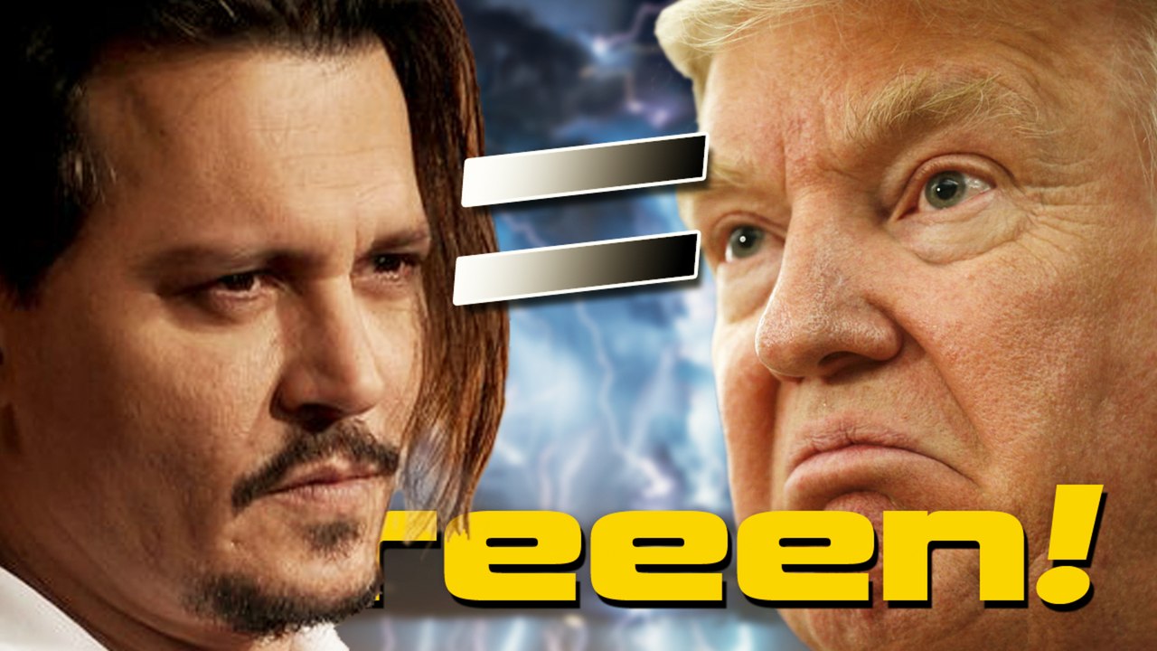 JOHNNY DEPP spiel DONALD TRUMP SCREEEN! #News