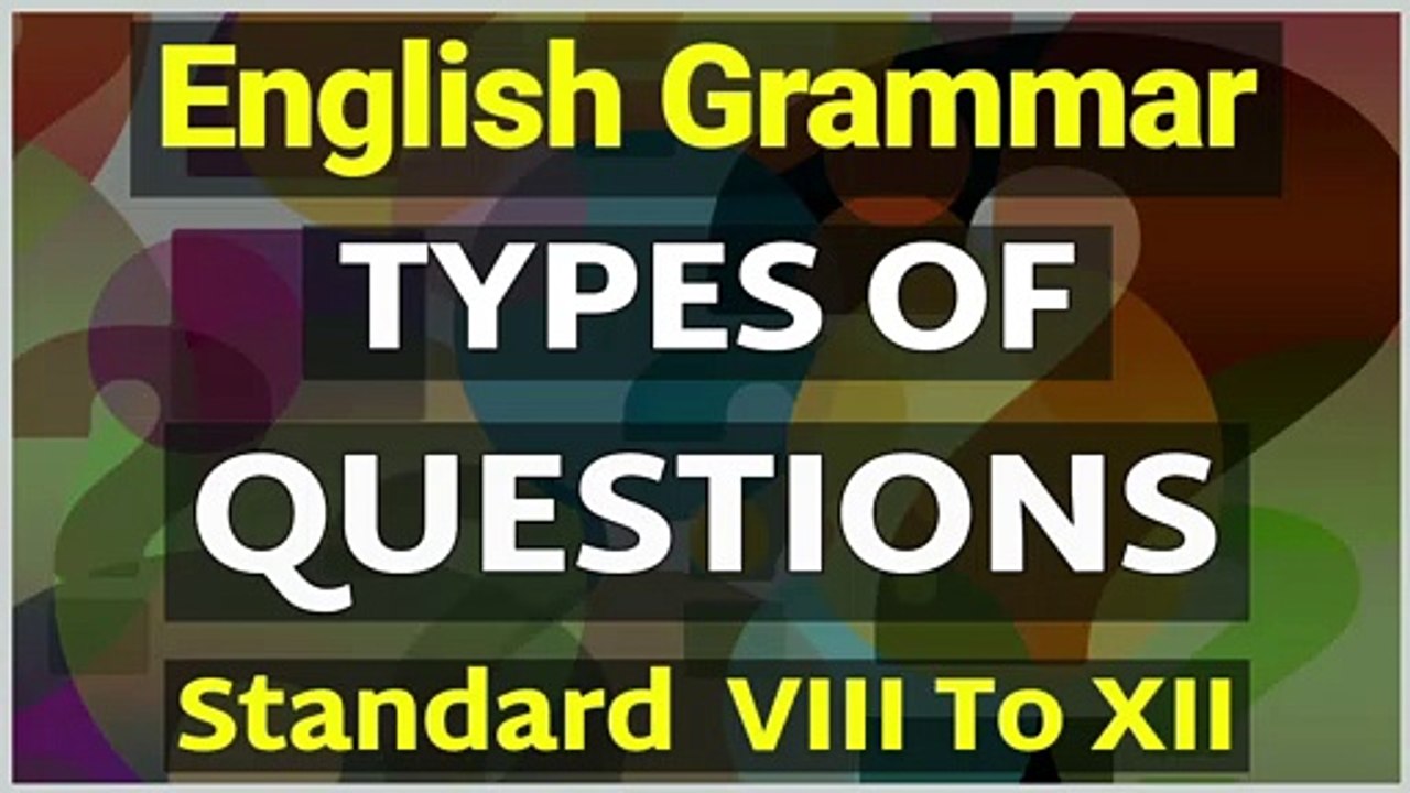 Identify The Types of Questions | English Grammar in Urdu / Hindi - Class 3 | Simple & Easy Explanation