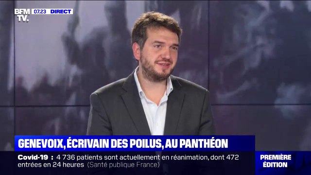 Le petit-fils de Maurice Genevoix estime qu'à travers son grand-père, c'est l'ensemble des Poilus qui entre au Panthéon