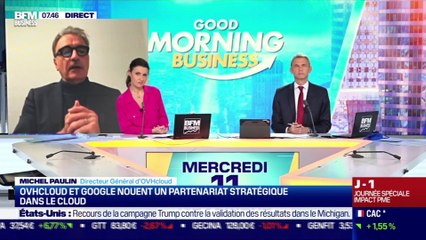 Michel Paulin (OVHcloud): Pourquoi OVHcloud s'associe-t-il à Google ? - 11/11