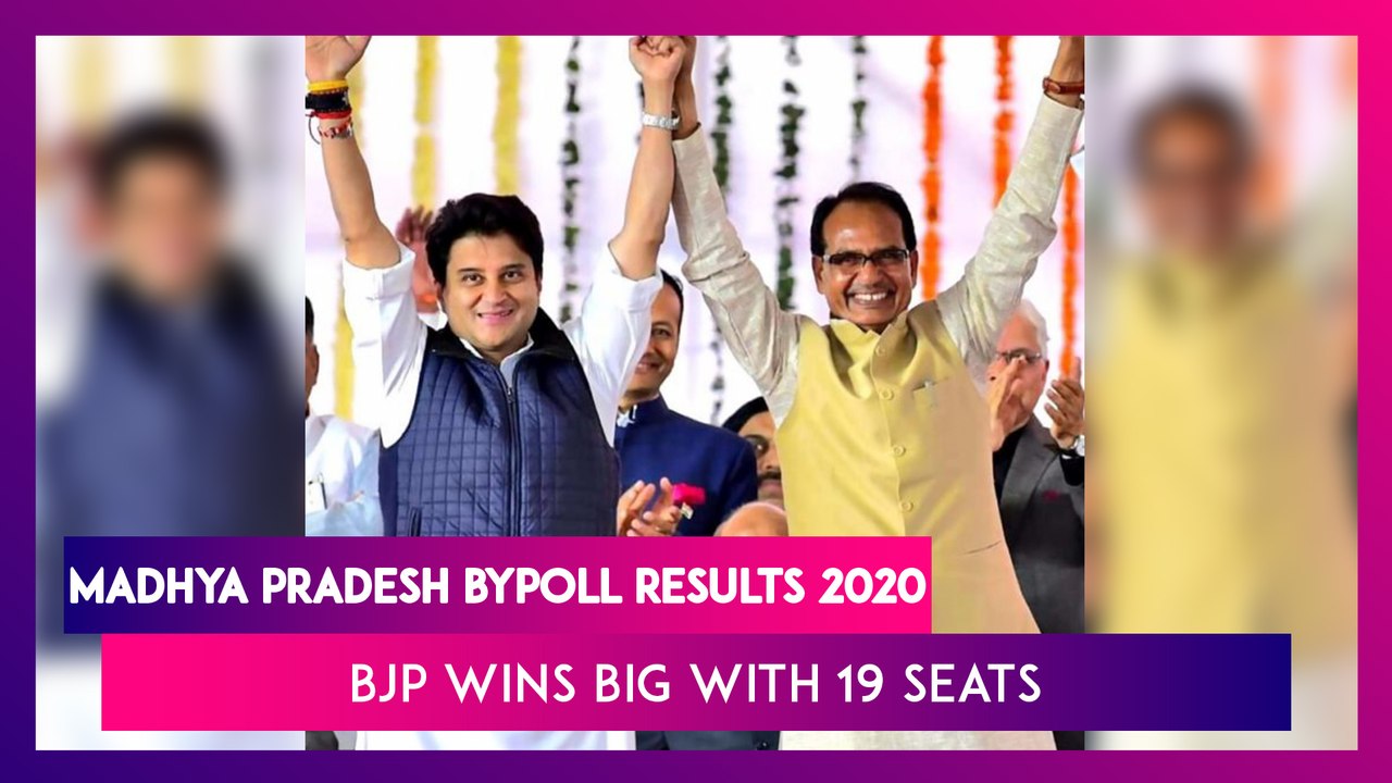 Madhya Pradesh Bypoll Results 2020: BJP Wins Big With 19 Seats, Congress Manages Only 9 Seats