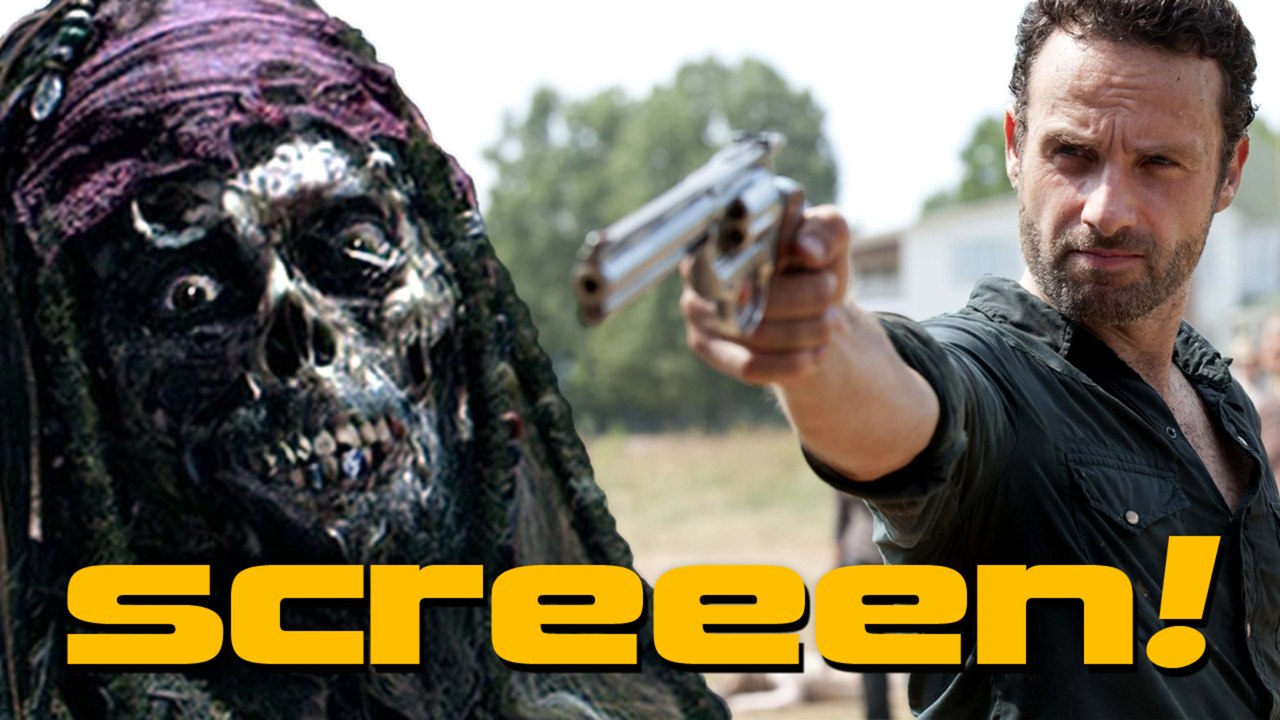 THE WALKING DEAD mit JOHNNY DEPP SCREEEN! #News