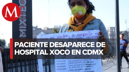 Desaparece Bernabé Rivera del hospital de Xoco en la CdMx