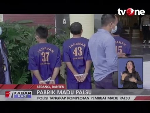 Pabrik Madu Palsu Digerebek, Omset Mencapai Rp 8 Miliar