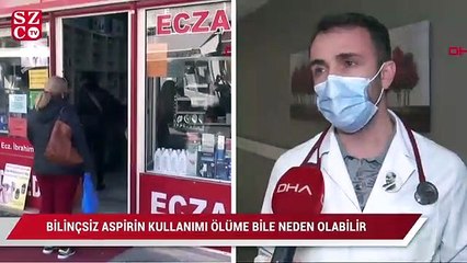 Bilinçsiz kullanılan 'Aspirin' ölüme bile neden olabilir