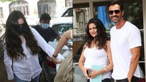Arjun Rampal's Girlfriend Arrive At NCB Office For Investigation