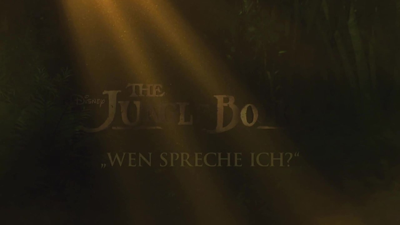 Disney's The Jungle Book - Featurette Wen ich spreche (Deutsch) HD