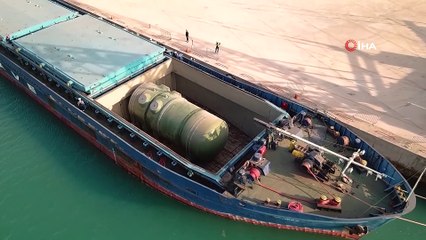 Birinci ünitenin reaktör basınç kabı Akkuyu NGS’ye ulaştı