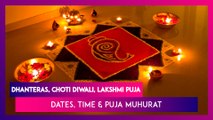 Diwali 2020:  Dates, Time & Puja Muhurat Of Dhanteras, Choti Diwali And Lakshmi Puja