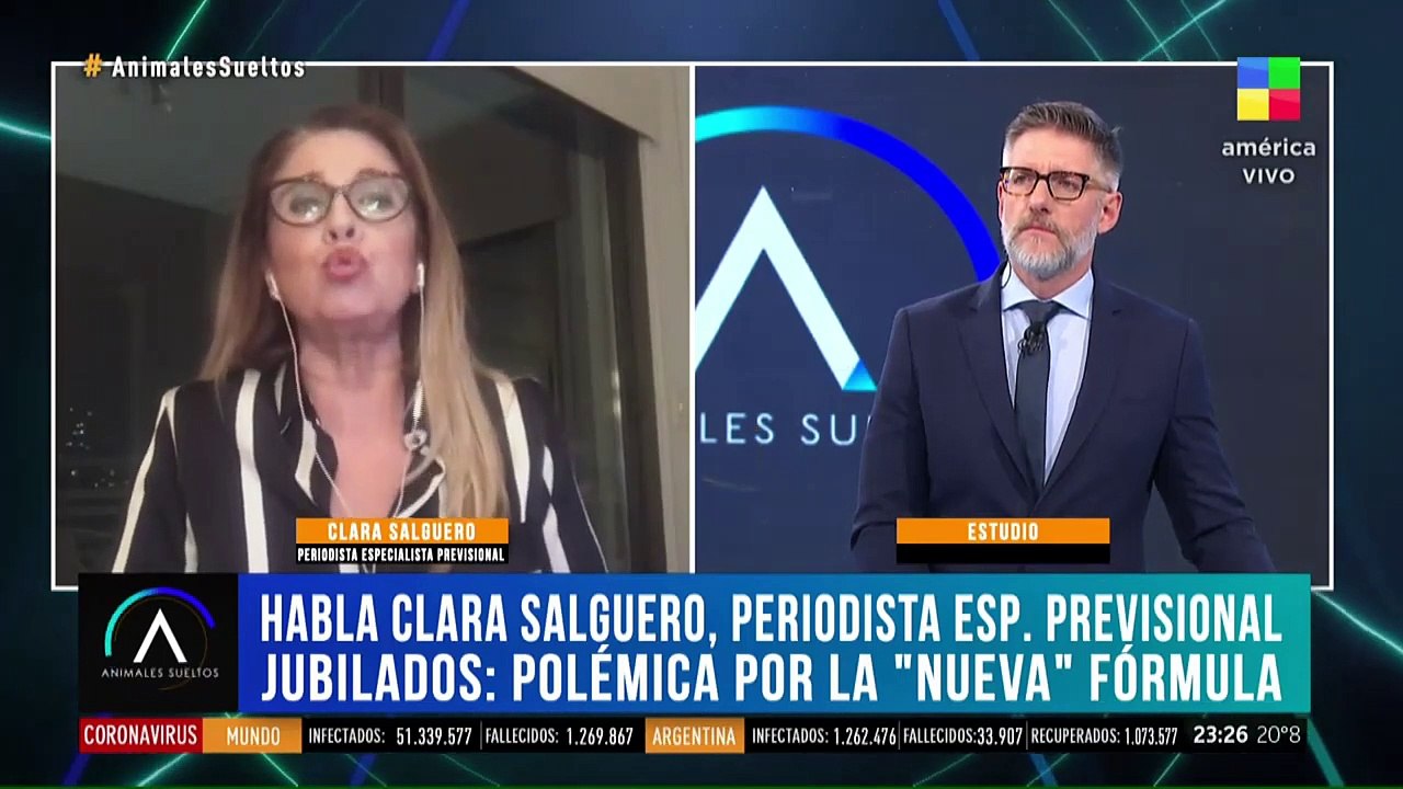 Clara Salguero: "El jubilado apenas cubre un 30...