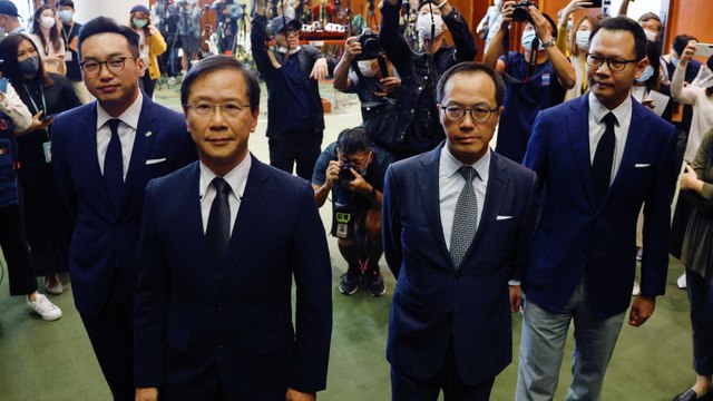 Hong Kong disqualifies legislators for ‘endangering security’