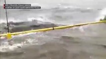 Typhoon Ulysses (Vamco): Strong waves in Polillo, Quezon
