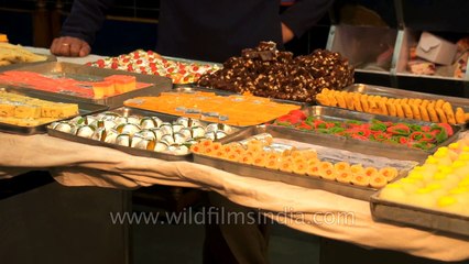Burfi, laddoo and other Indian sweets for Diwali Hapur Walo KeeDukaan  Mussoorie