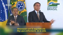 Bolsonaro exige a Brasil dejar de ser 