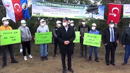 Geleceğe nefes için binlerce fidan toprakla buluştu