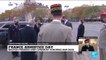 French president pays respect to war dead at Armistice Day ceremony