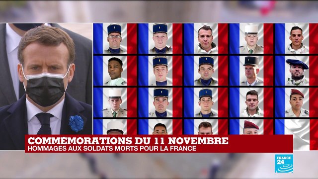 Commémorations du 11-Novembre : hommage aux soldats morts pour la France suivi par la Marseillaise