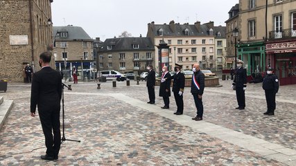 Cérémonie du 11 novembre à Fougeres