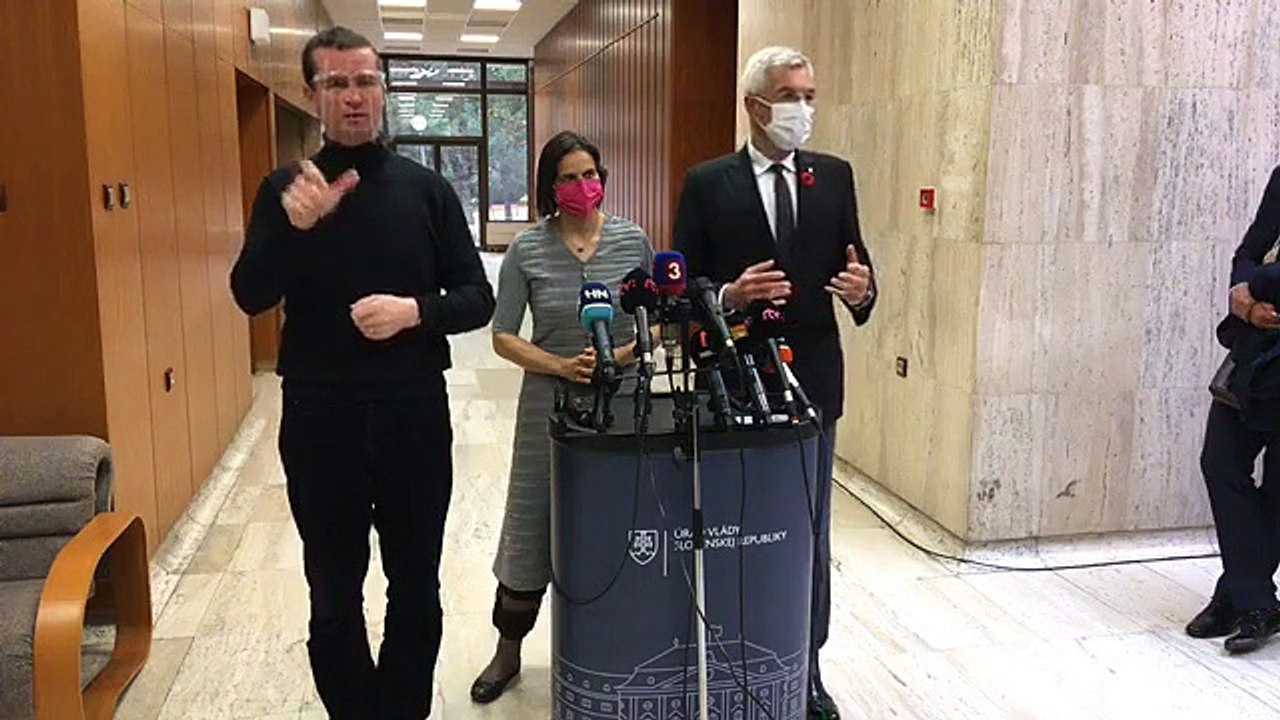 ZÁZNAM: Brífingy po rokovaní Vlády SR-3