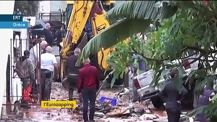 Eurozapping : une tempête frappe la Crète, couvre-feu instauré au Portugal