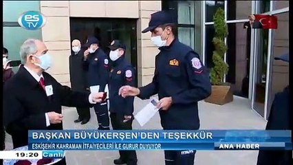 Eskişehir kahraman itfaiyecileri ile gurur duyuyor