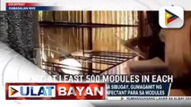 #UlatBayan | Isang paaralan sa Zamboanga Sibugay, gumagamit ng improvised light chamber disinfectant para sa modules