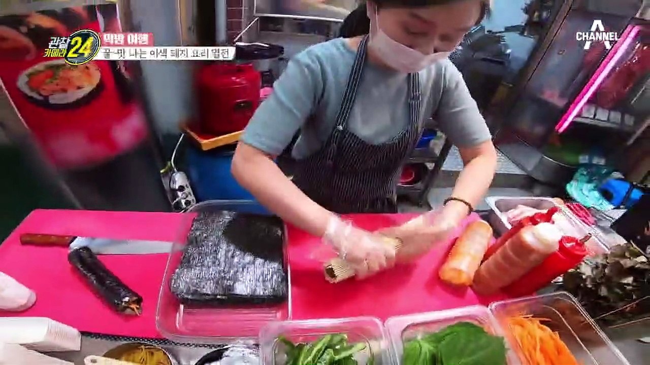 고기 한 쌈보다 풍부한 육즙 가득, 먹어는 봤나 '삼겹살 김밥'!