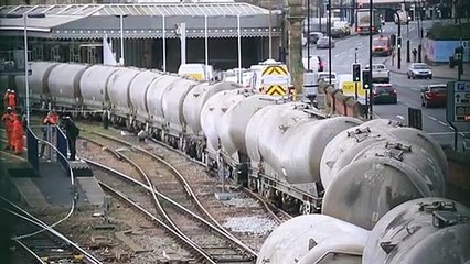 Sheffield Station train derailment
