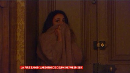 Delphine Wespiser piégée dans un château hanté lors d'une caméra cachée pour La Grande Rassrah