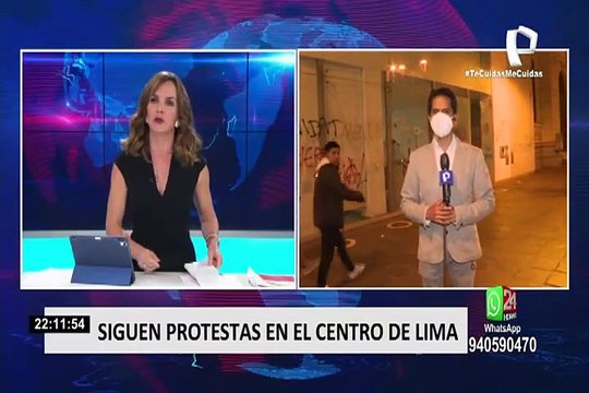 Así se desarrollaron las manifestaciones en Lima en rechazo a Merino y la vacancia presidencial