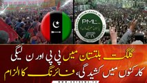 Tensions between PPP and PML-N workers in Gilgit-Baltistan