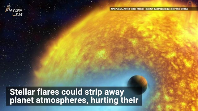 Stellar Flares Can Strip Away Alien World Atmospheres, Making Them Less Habitable