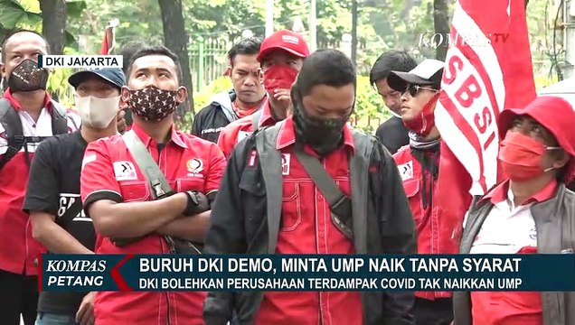 Buruh Demo Minta UMP DKI Jakarta Naik Tanpa Syarat!