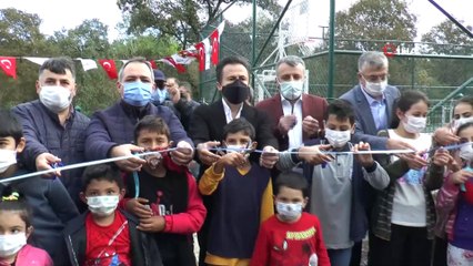 Tuzla Belediyesi 600 adet  fidan dikti