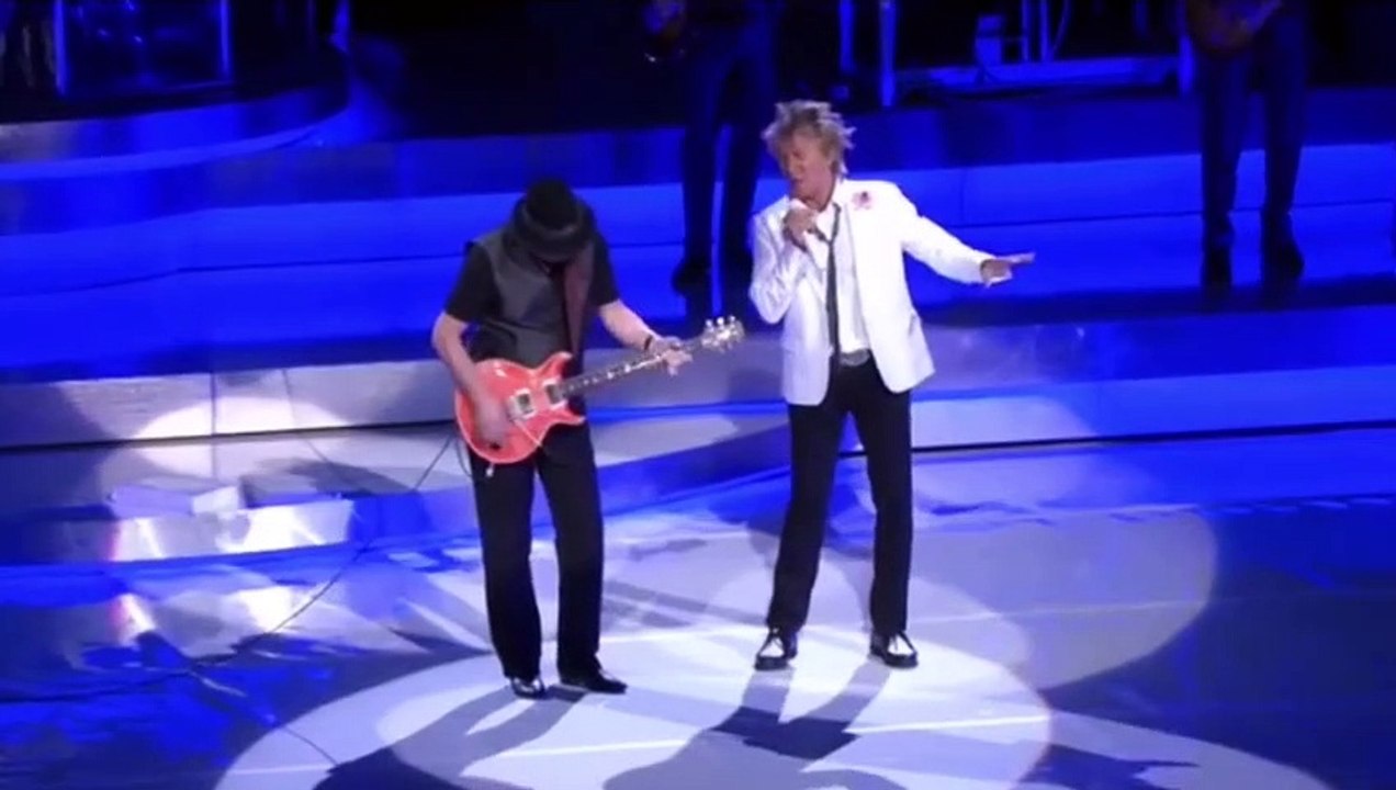 I'd Rather Go Blind - Rod Stewart & Carlos Santana