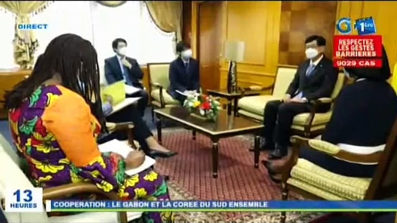 RTG/ Audience du premier ministre avec l’ambassadeur de la république de  la Corée du Sud