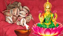 Dhanteras 2020: लक्ष्मी पूजन से सालभर सौभाग्य की प्राप्ति, जानिए क्यों चढ़ाई जाती है कौड़ी | Boldsky