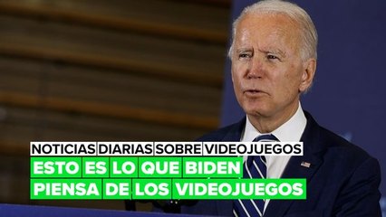 ¿Qué opina Joe Biden sobre los videojuegos?