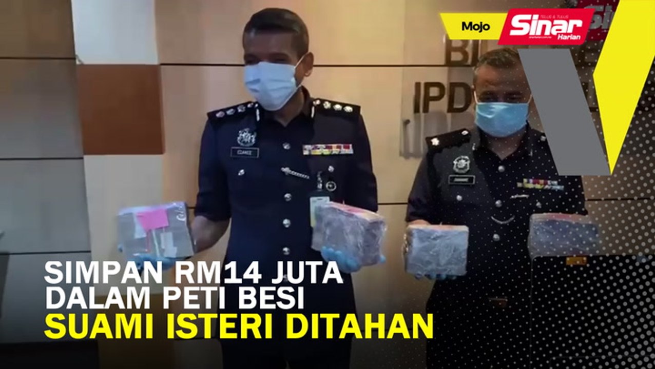 #ICYMI Simpan RM1.4j dalam peti besi, suami isteri ditahan