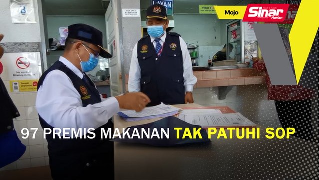 97 premis makanan tak patuhi SOP diarah tutup