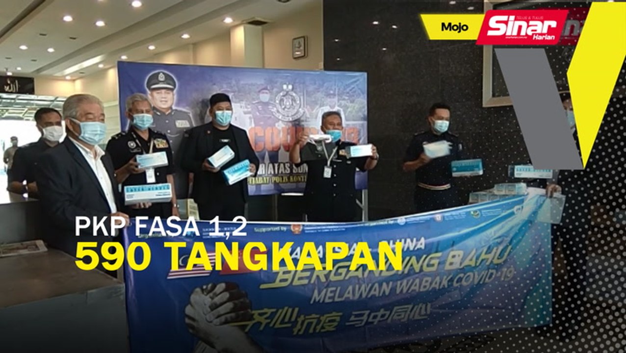590 ditangkap sepanjang Fasa 1,2