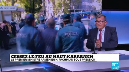 Cessez-le-feu au Haut-Karabakh : le Premier ministre arménien sous pression