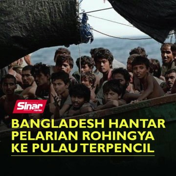 Bangladesh hantar pelarian Rohingya ke pulau terpencil