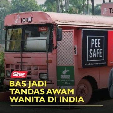 Bas jadi tandas awam wanita di India