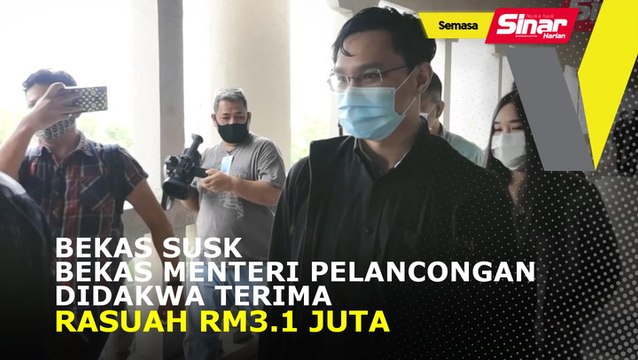 Bekas SUSK bekas menteri pelancongan didakwa terima rasuah