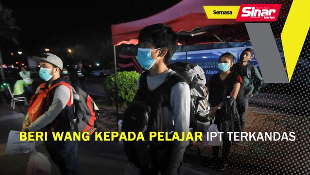 Beri wang kepada pelajar IPT terkandas