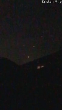 Des lumières mystérieuses filmées dans le ciel de Houston