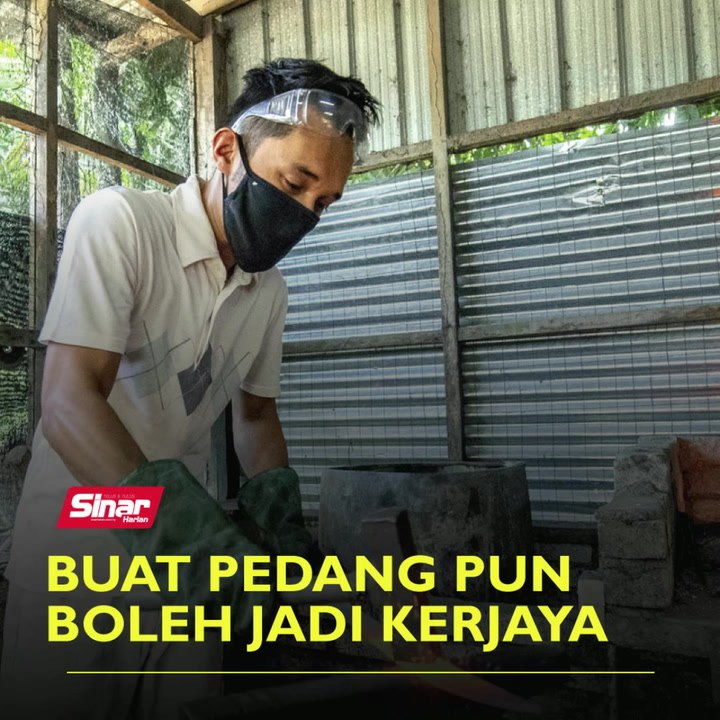 Buat pedang pun boleh jadi kerjaya